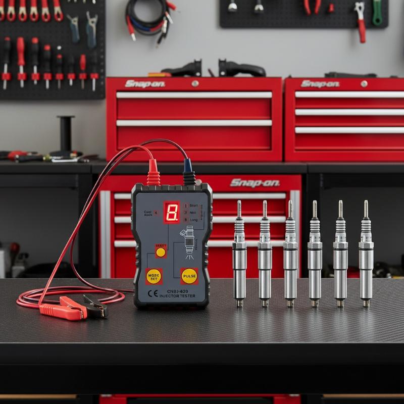 Fuel Injector Tester - Brandstofsysteem scan tool, automotive reinigingsset, injector