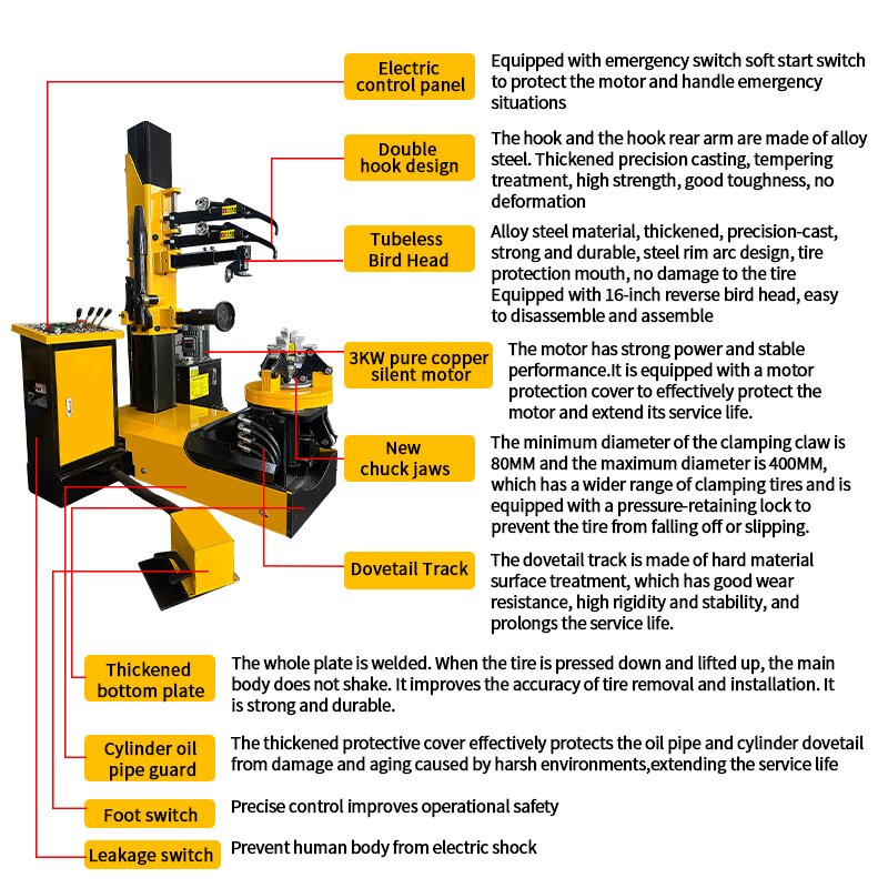 Hoogwaardige, kosteneffectieve - Tire Changer Machine recensie en prijs