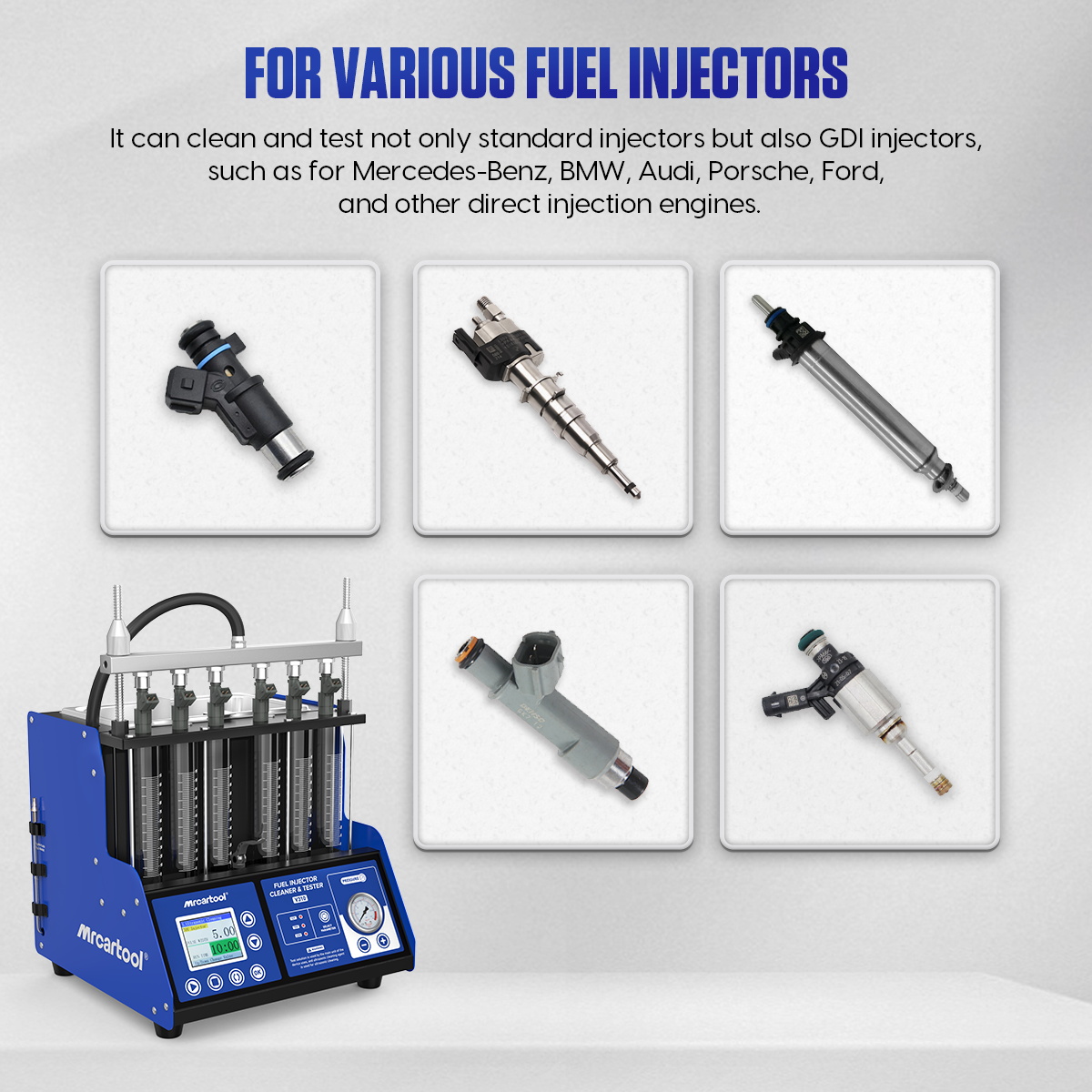 MR CARTOOL V310 Brandstofinjec - Fuel Injector Tester recensie en prijs