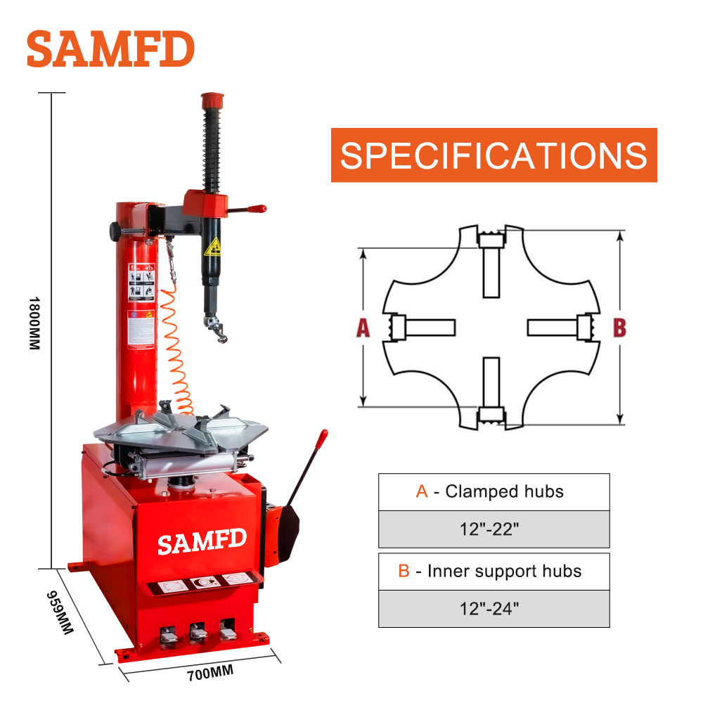 Nieuwe Automatische Bandenmont - Tire Changer Machine recensie en prijs